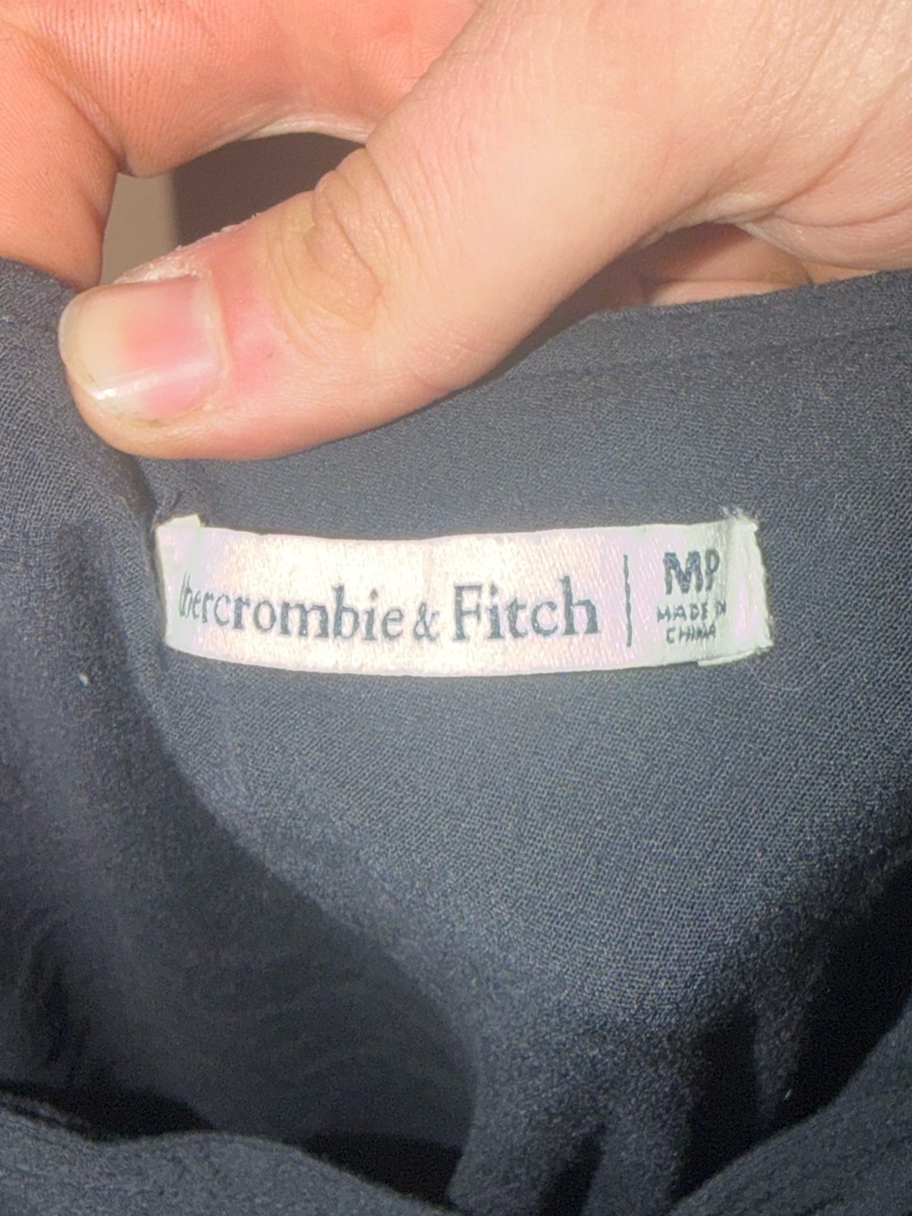 Abercrombie & Fitch Black Midi Slip Dress - Picture 4 of 4